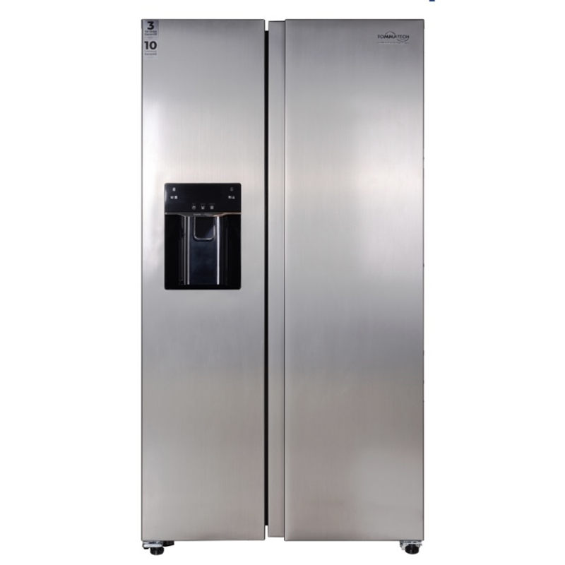 TommaTech TSB-491576-WIDIMP No-Frost Su ve Buz Dağıtıcılı Side-By-Side 577 L Inox Buzdolabı