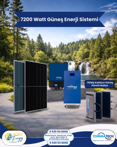 7200 Watt Solar Panel Paketi